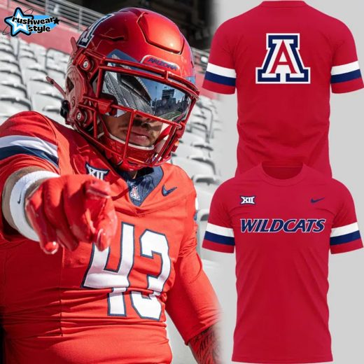 Arizona Wildcats Battle Red Uniform T-Shirt