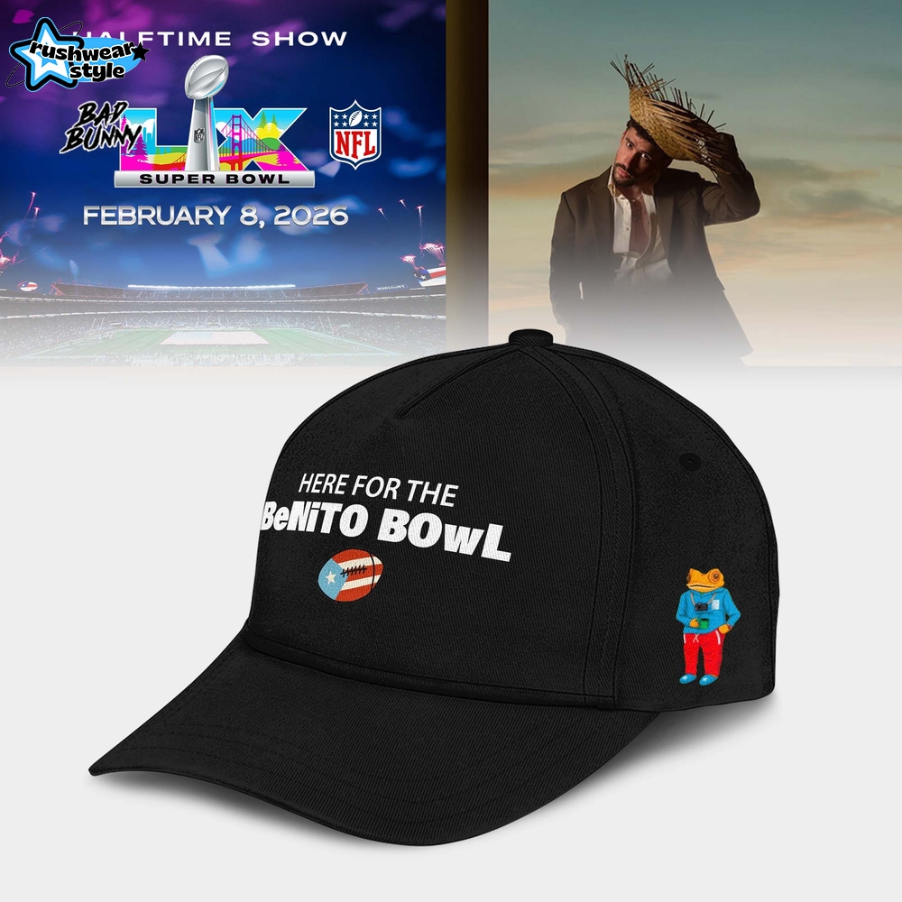Bad Bunny Here For The BeNiTO BOwL Limited T-shirt Bad Bunny Here For The BeNiTO BOwL Limited T-shirt