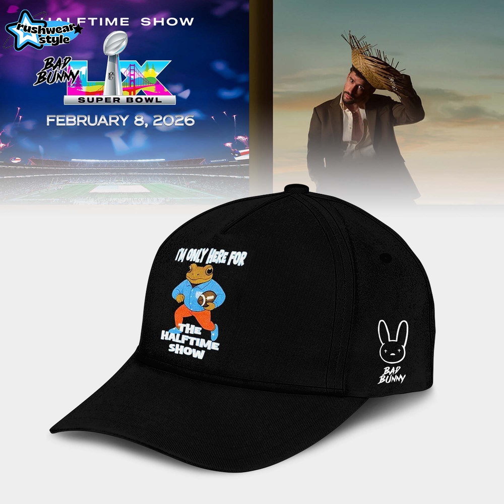 Bad Bunny I’m Only Here For The Halftime Show Limited T-shirt Bad Bunny I’m Only Here For The Halftime Show Limited T-shirt