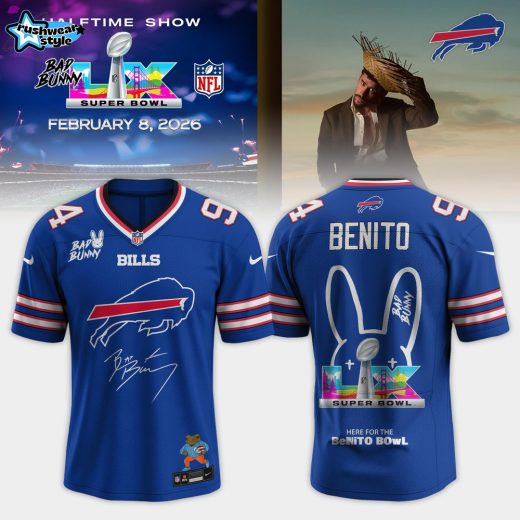 Buffalo Bills Bad Bunny 2026 Super Bowl LX Customized Jersey