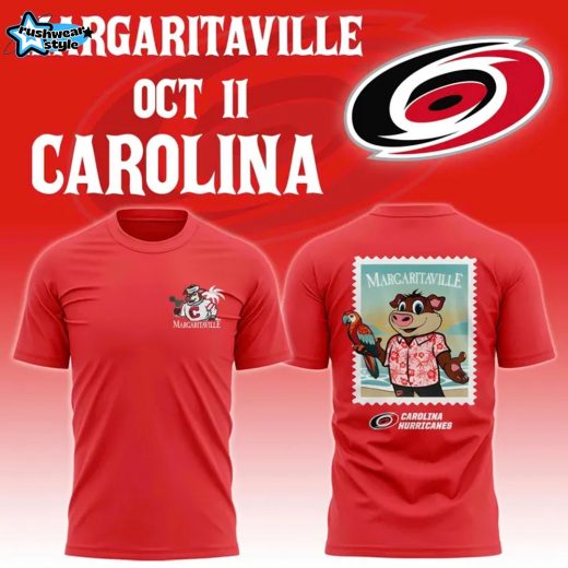 Carolina Hurricanes x 2025 Margaritaville Night Special T-Shirt