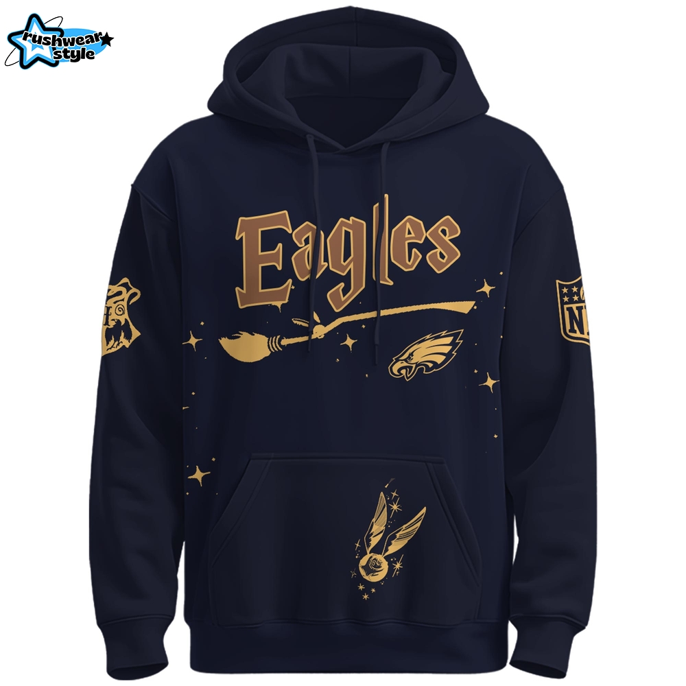 Eagles x Hogwarts Enchanted Crossover Hoodie Eagles x Hogwarts Enchanted Crossover Hoodie
