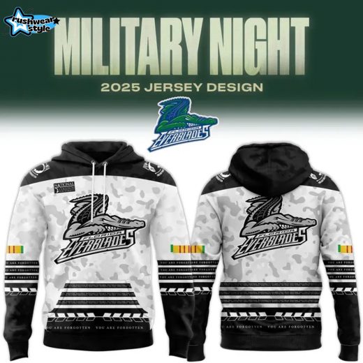 Florida Everblades x Military Night 2025-26 Special Hoodie