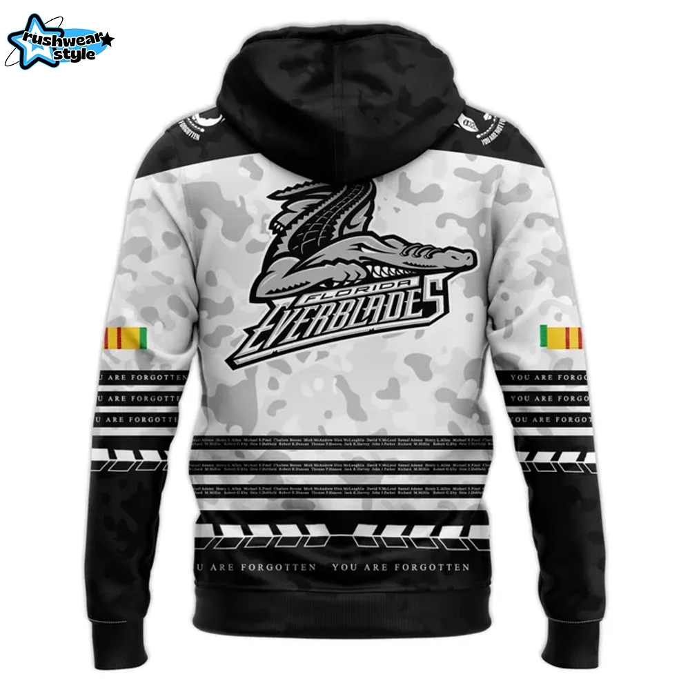 Florida Everblades x Military Night 2025-26 Special Hoodie Florida Everblades x Military Night 2025-26 Special Hoodie