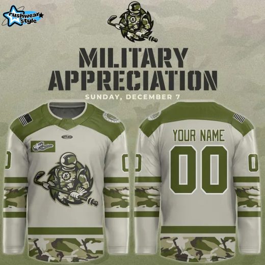 Fort Wayne Komets Military Appreciation Night Hockey Jersey