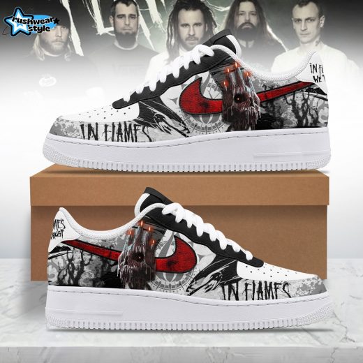 In Flames Air Force 1 Sneaker