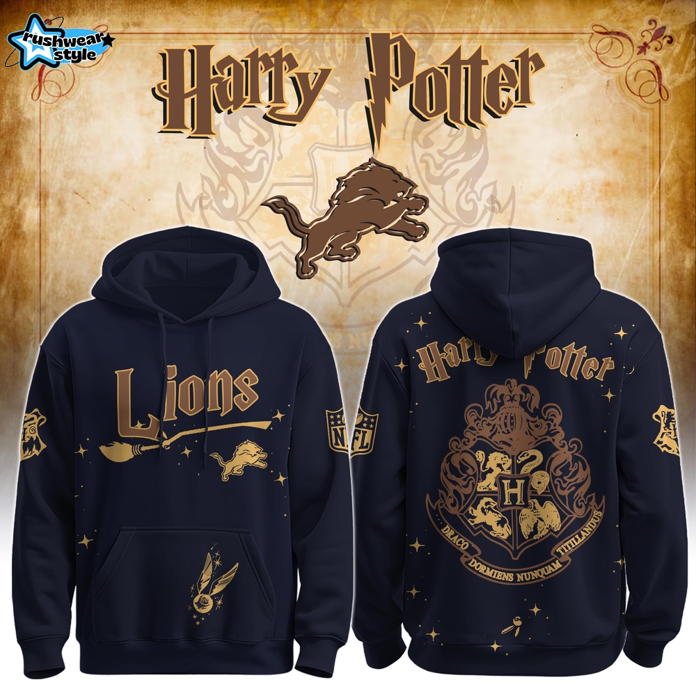 Lions x Hogwarts Enchanted Crossover Hoodie Lions x Hogwarts Enchanted Crossover Hoodie