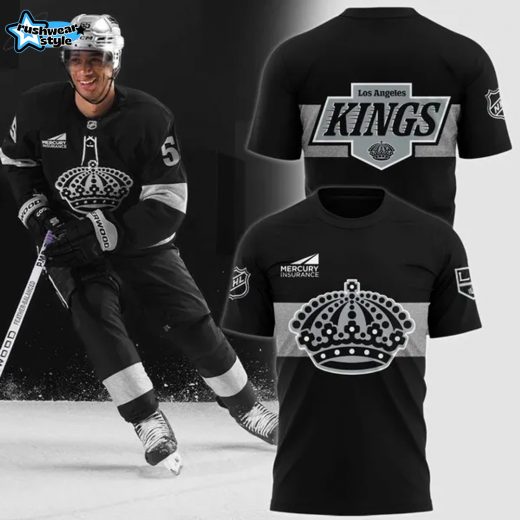 Los Angeles Kings Uniform 2025 T-shirt-Black
