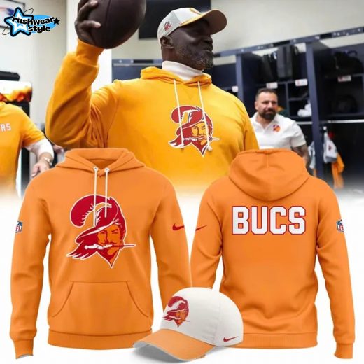 Men's Tampa Bay Buccaneers Nike Orange 50th anniversary Sideline Hoodie