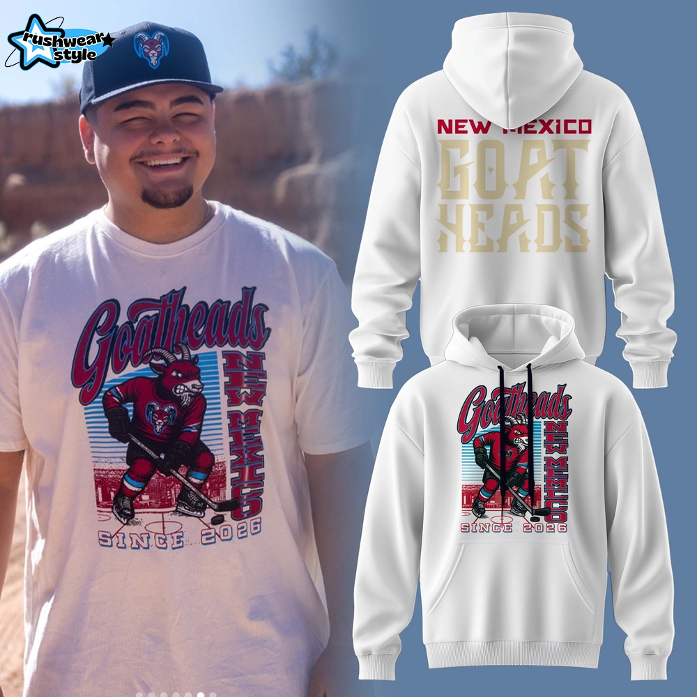 New Mexico Goatheads "Welcome to the New Season" Special White Hoodie New Mexico Goatheads "Welcome to the New Season" Special White Hoodie