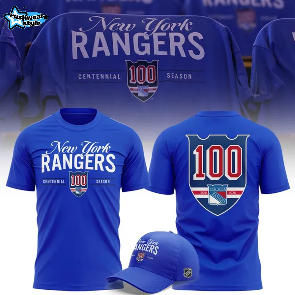 New York Rangers 100th Season T-shirts New York Rangers 100th Season T-shirts