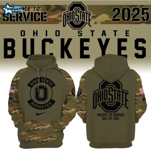 Ohio State Buckeyes Salute to Service Hoodie