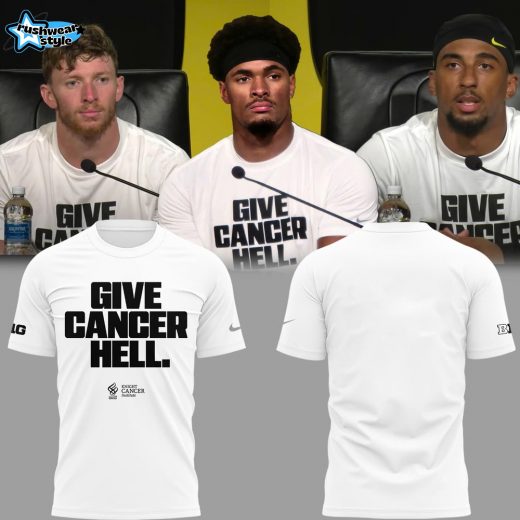 Oregon Ducks "Give Cancer Hell" Special T-Shirt