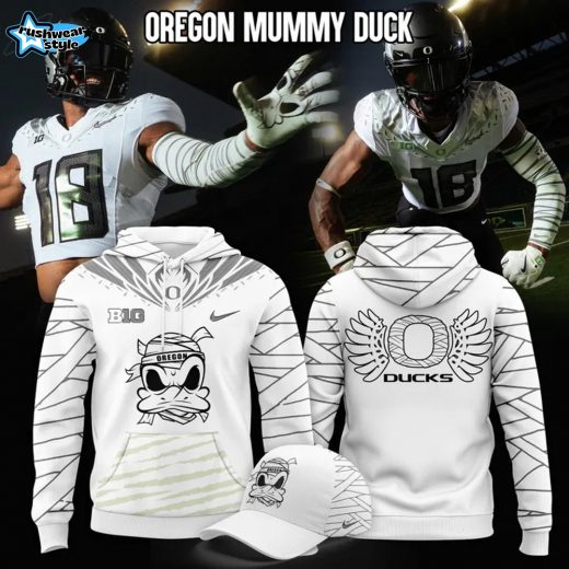 Oregon Ducks Mummy Duck 2025-2026 Special Hoodie