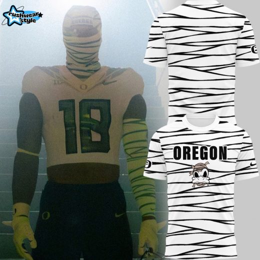 Oregon Ducks "Mummy Duck" Special Design T-Shirt