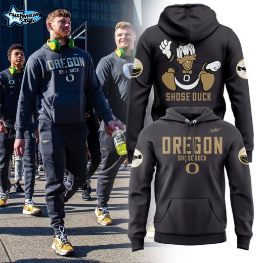 Oregon Honors Phil Knight with “Shoe Duck” Tribute Hoodie V1