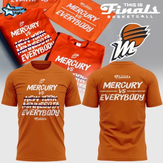 Phoenix Mercury Special Edition 2025 t shirt