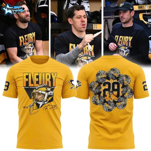 Pittsburgh Penguins Marc-Andre Fleury Special Tee - Yellow