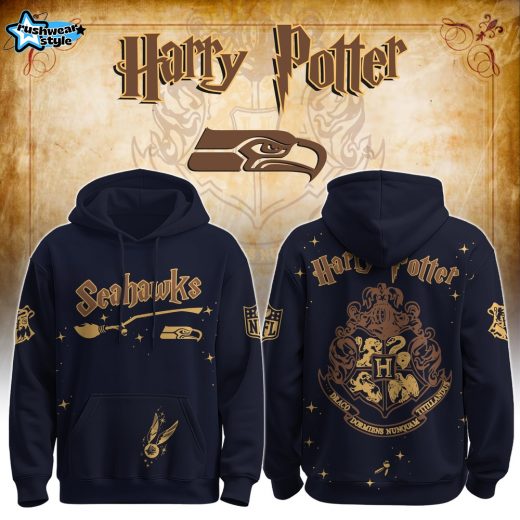 Seahawks x Hogwarts Enchanted Crossover Hoodie