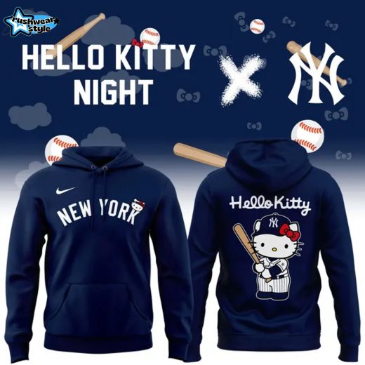 Special Edition 2025 New York Yankees x Hello Kitty Hoodie