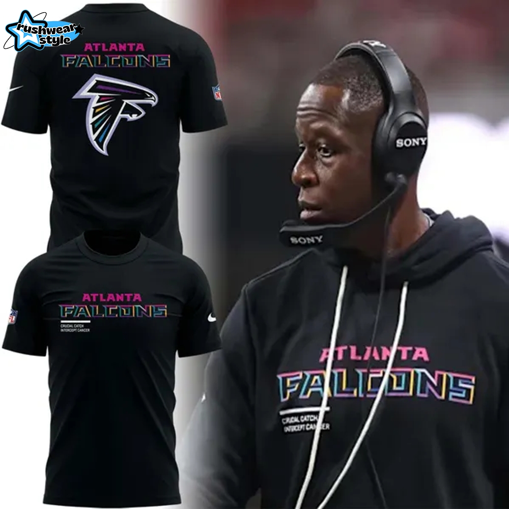 Special Edition Atlanta Falcons 2025 NFL Crucial Catch Tshirt Special Edition Atlanta Falcons 2025 NFL Crucial Catch Tshirt