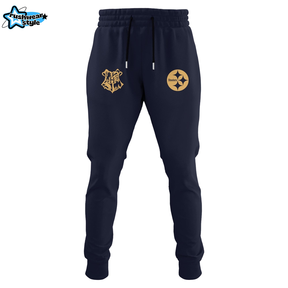 Steelers x Hogwarts Enchanted Crossover Hoodie Steelers x Hogwarts Enchanted Crossover Hoodie