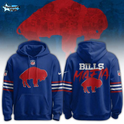 Unisex Bills Rewind Classic Logo Hoodie