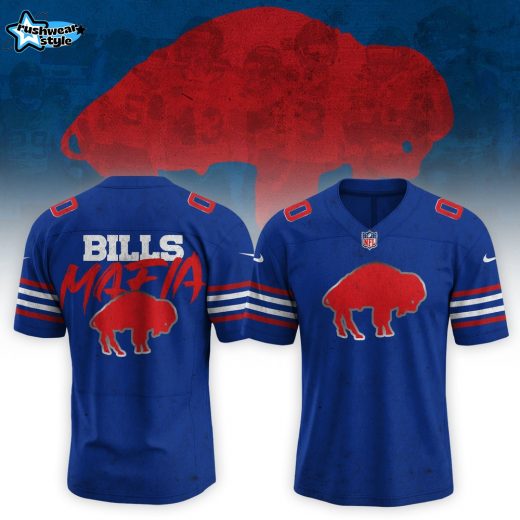 Unisex Bills Rewind Classic Logo Jersey