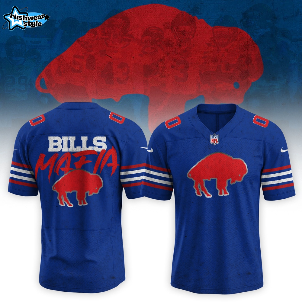 Unisex Bills Rewind Classic Logo Jersey Unisex Bills Rewind Classic Logo Jersey