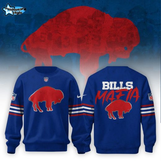 Unisex Bills Rewind Classic Logo Sweatshirt