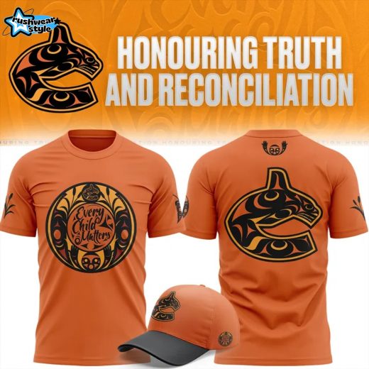 Vancouver Canucks x 2025 Truth And Reconciliation Day T-Shirt