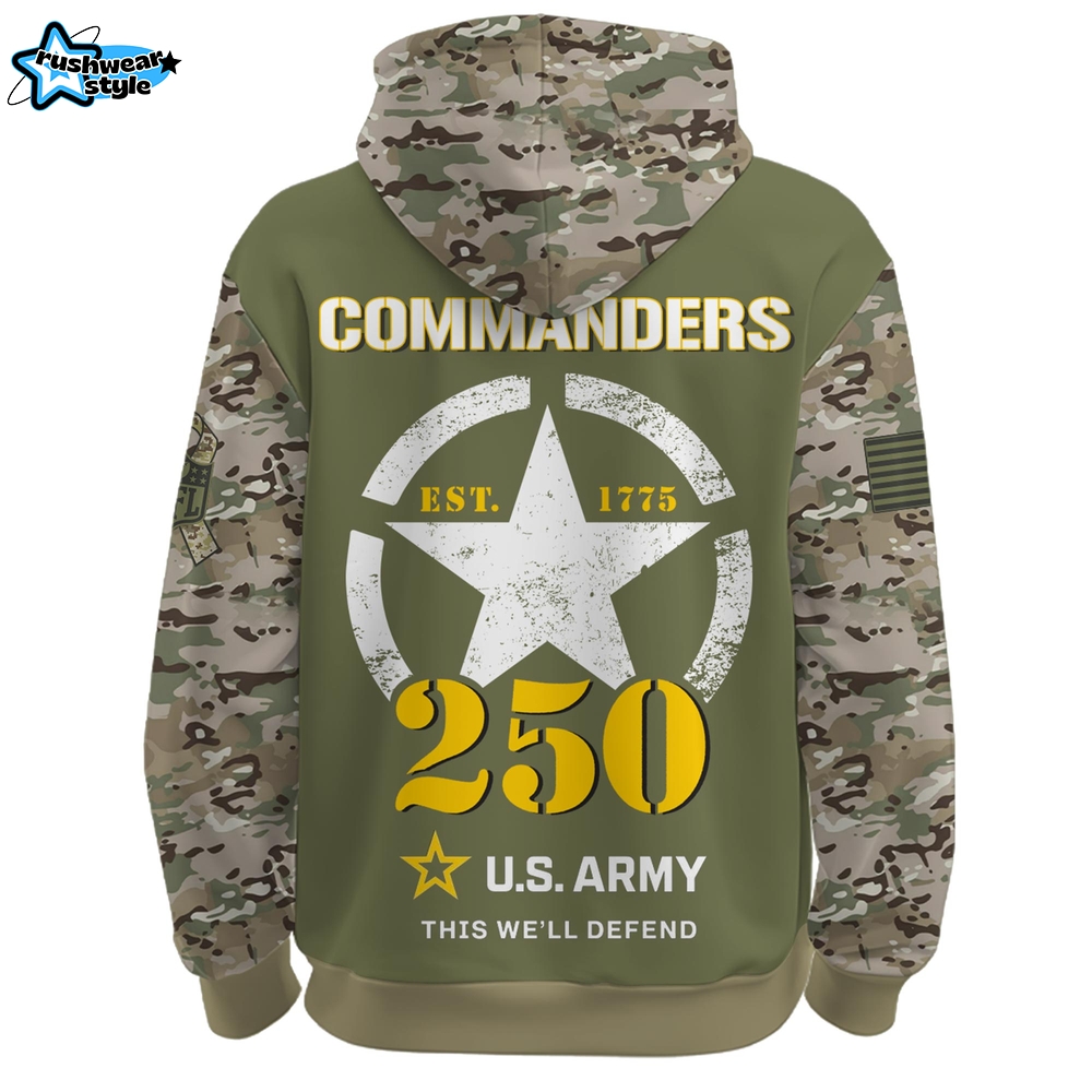 WAS-Army 250th Birthday Limited Editions Hoodie WAS-Army 250th Birthday Limited Editions Hoodie