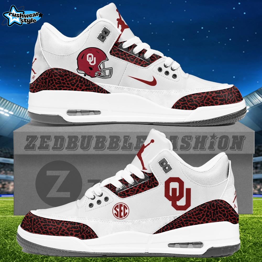 SEC Air Jordan 3 Sneakers - White SEC Air Jordan 3 Sneakers - White