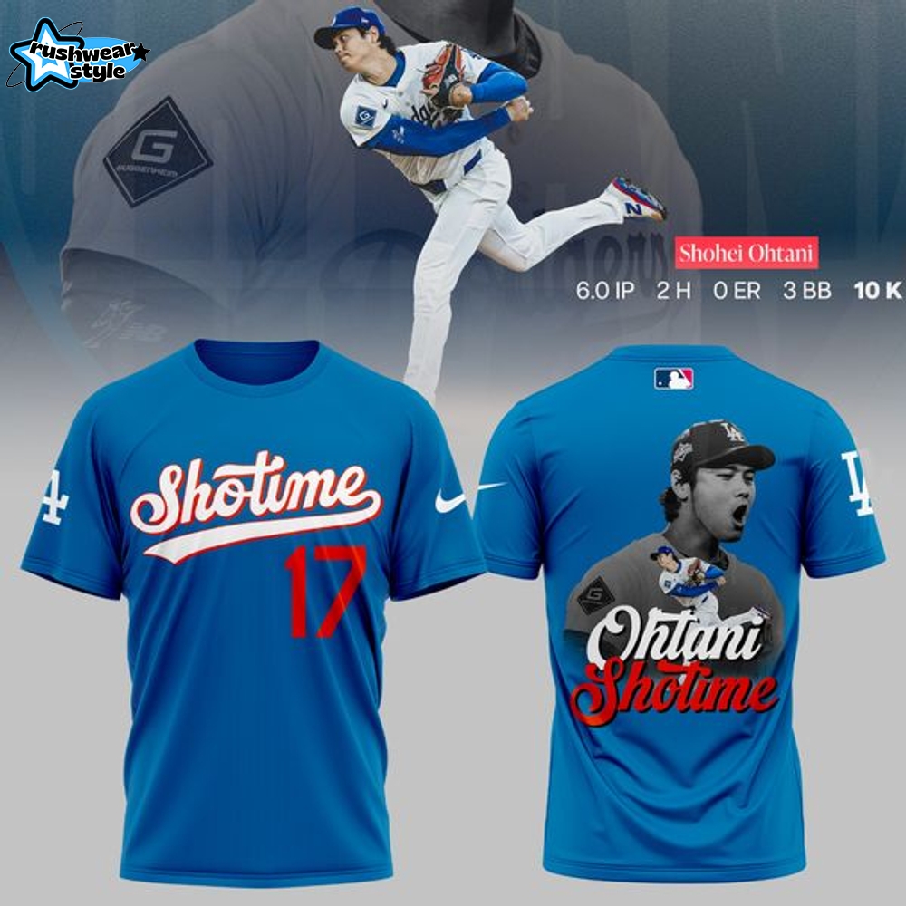 Shohei Ohtani "Shotime" Nike T-Shirt Shohei Ohtani "Shotime" Nike T-Shirt