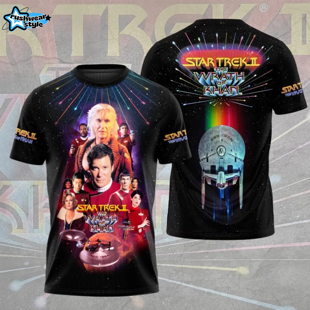 Star Trek: The Wrath of Khan 3D Apparel Star Trek: The Wrath of Khan 3D Apparel
