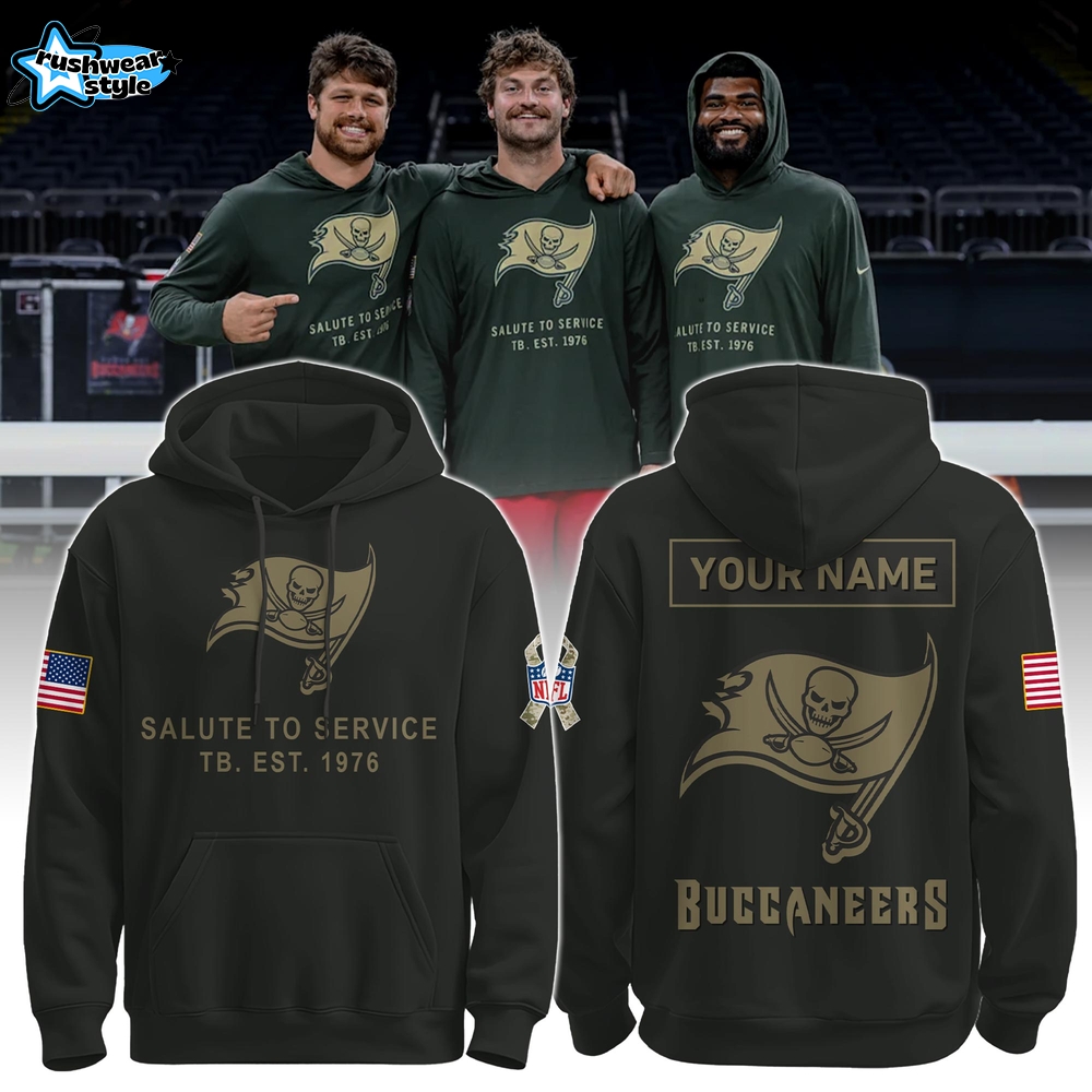 Tampa Bay Buccaneers Salute to Service 2025 Hoodie Tampa Bay Buccaneers Salute to Service 2025 Hoodie
