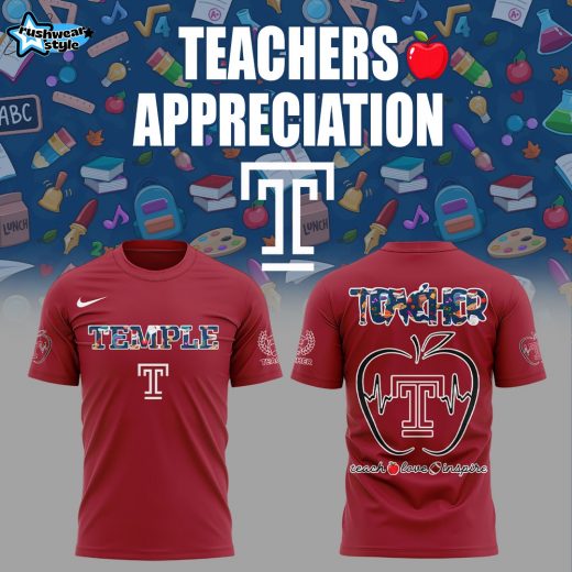 Temple Teachers Appreciation 2025 Combo Shirt