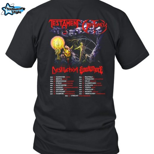 Testament Tour 2025 Premium-Unisex T-Shirt