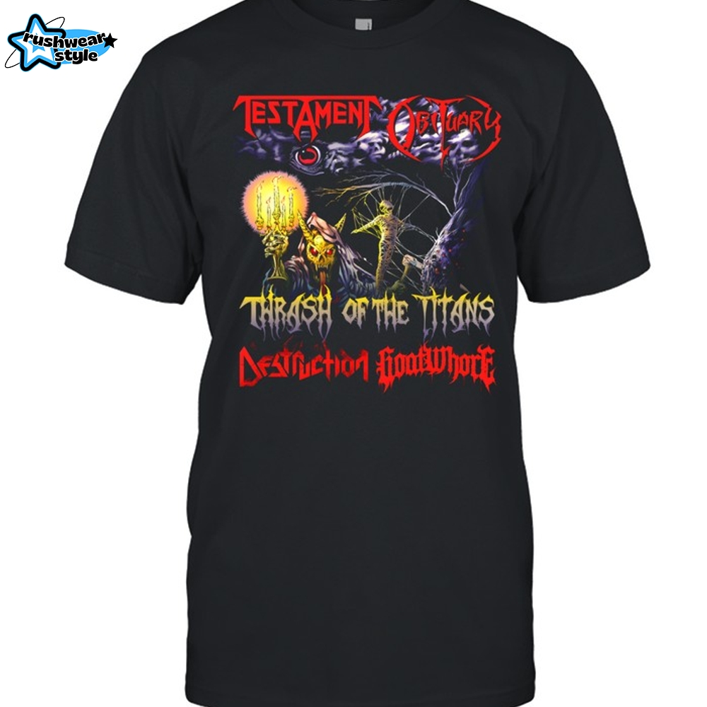 Testament Tour 2025 Premium-Unisex T-Shirt Testament Tour 2025 Premium-Unisex T-Shirt