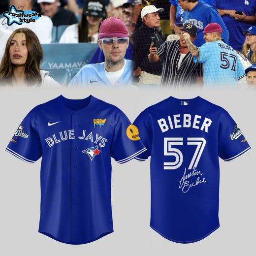 Toronto Blue Jay – Justin Bieber Limited Edition Jersey