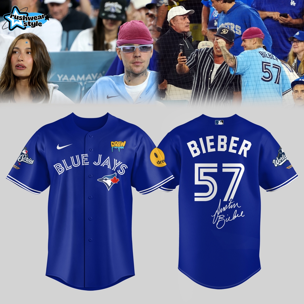 Toronto Blue Jay – Justin Bieber Limited Edition Jersey Toronto Blue Jay – Justin Bieber Limited Edition Jersey