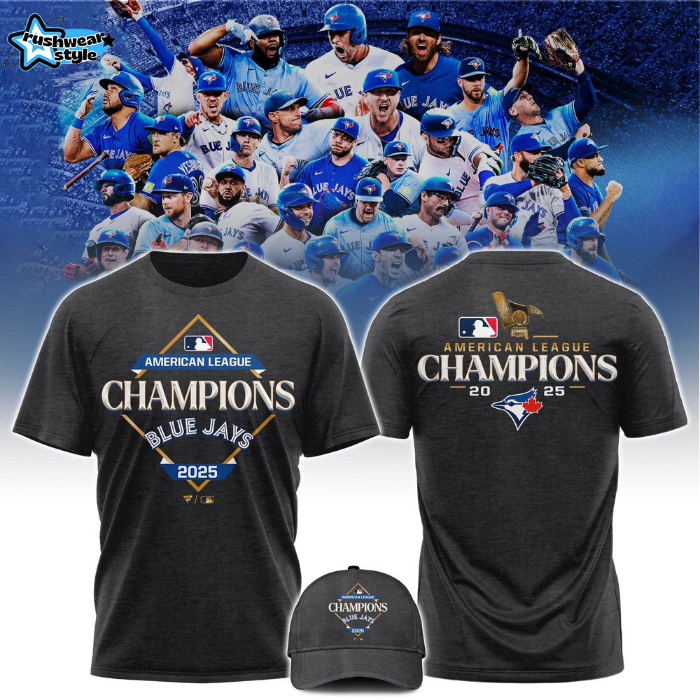Toronto Blue Jays – 2025 American League Champions Tshirt Toronto Blue Jays – 2025 American League Champions Tshirt