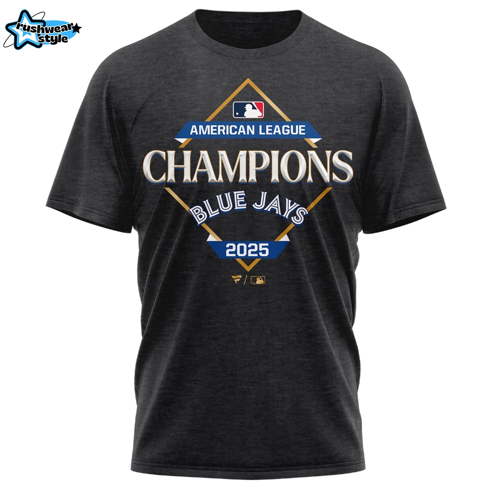 Toronto Blue Jays – 2025 American League Champions Tshirt Toronto Blue Jays – 2025 American League Champions Tshirt