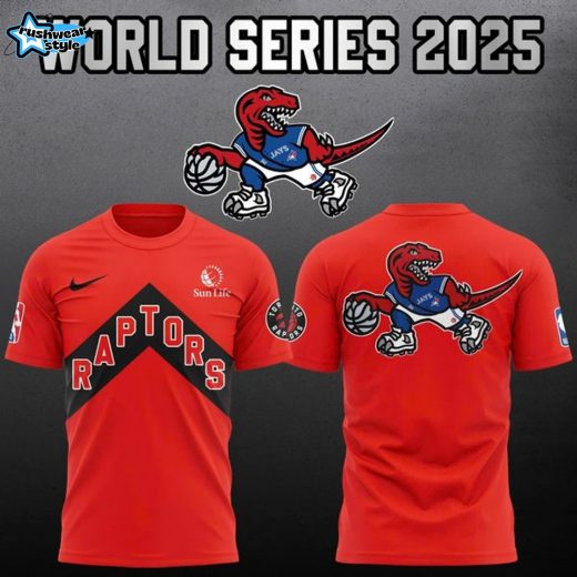 Toronto Raptors World Series Toronto Blue Jays T-Shirt