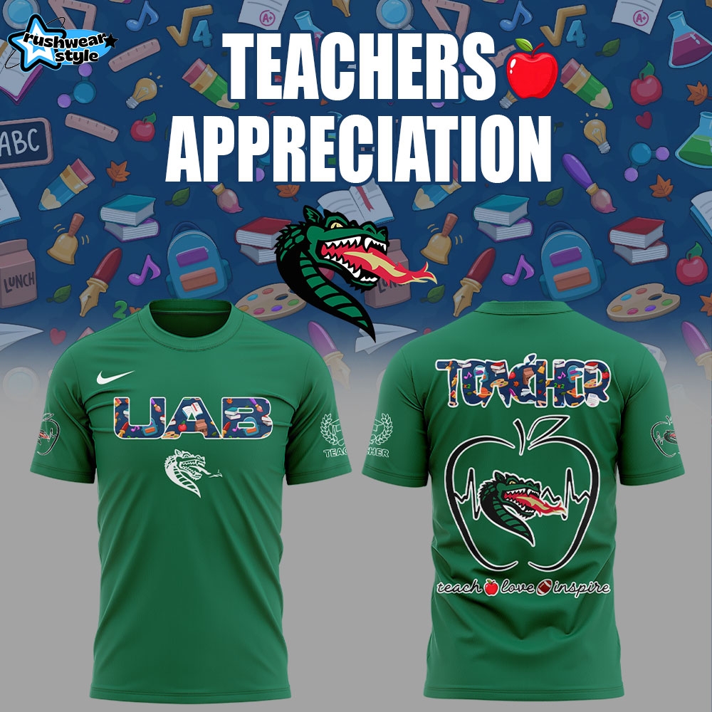 UAB Teachers Appreciation 2025 Combo Shirt UAB Teachers Appreciation 2025 Combo Shirt