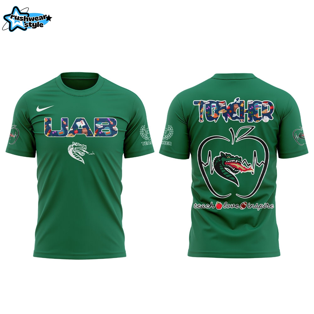 UAB Teachers Appreciation 2025 Combo Shirt UAB Teachers Appreciation 2025 Combo Shirt