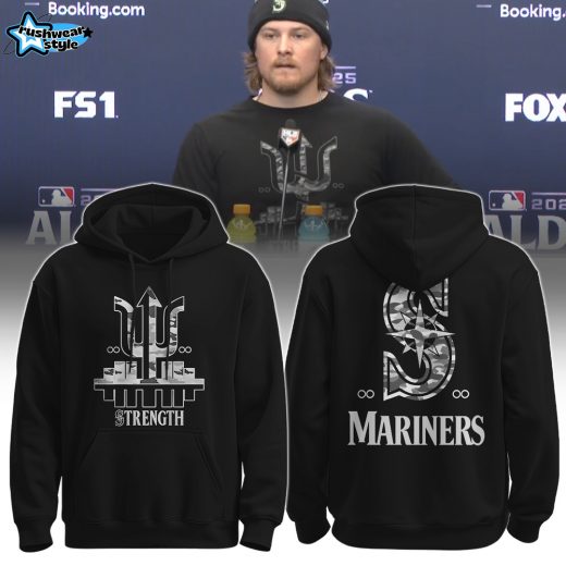 Unisex Mariners Trident Strength Camouflage Hoodie