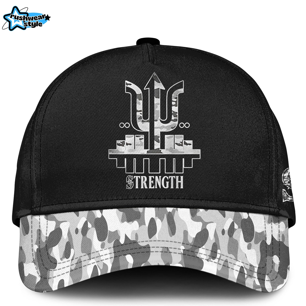 Unisex Mariners Trident Strength Camouflage Tee Unisex Mariners Trident Strength Camouflage Tee