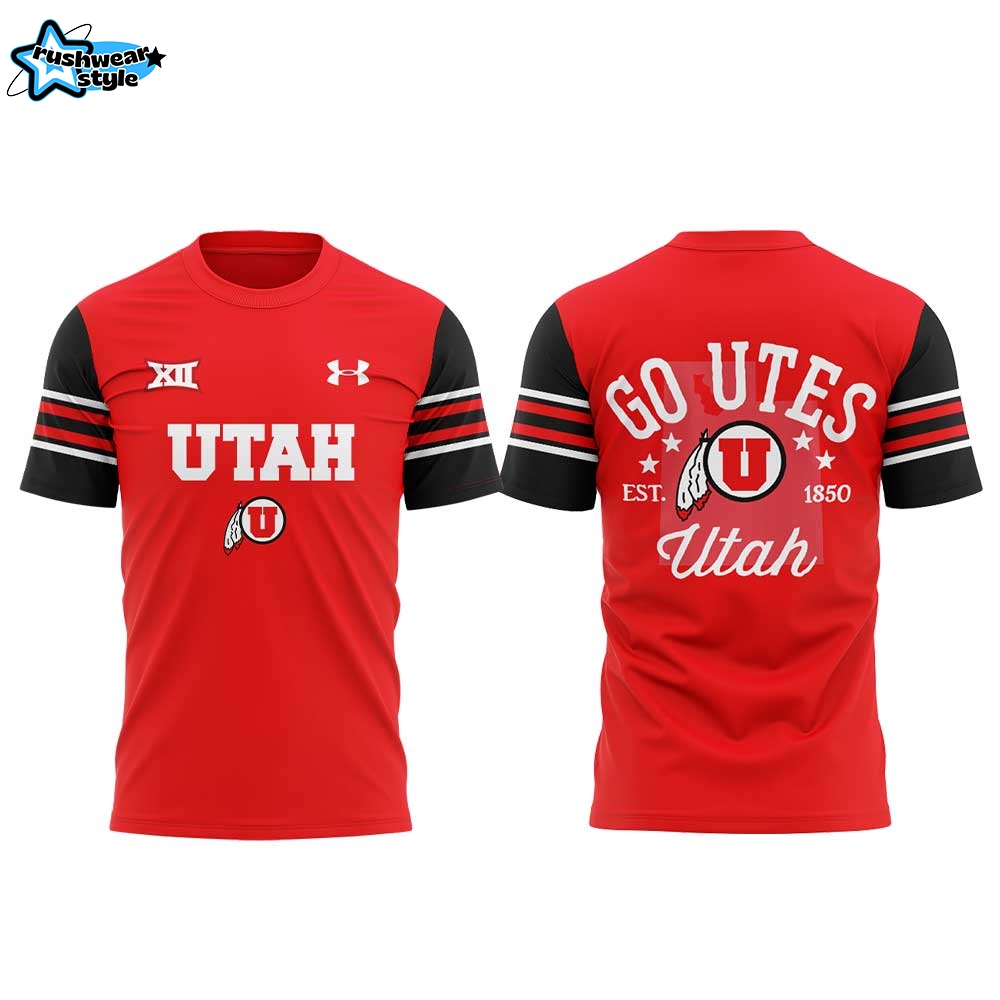 Utah All Red Everything Uniform Combo Shirt Utah All Red Everything Uniform Combo Shirt
