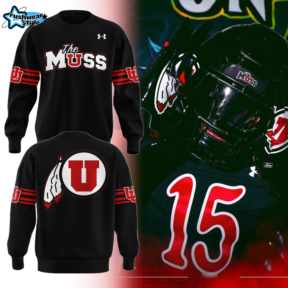 Utah Football x Dark Mode Activated Sweatshirt Utah Football x Dark Mode Activated Sweatshirt